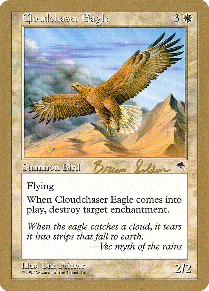 Cloudchaser Eagle (Brian Selden) [World Championship Decks 1998] | Kessel Run Games Inc. 