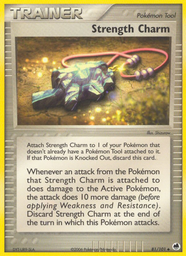 Strength Charm (81/101) [EX: Dragon Frontiers] | Kessel Run Games Inc. 