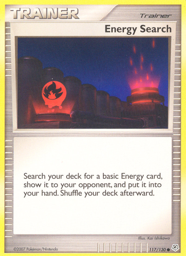 Energy Search (117/130) [Diamond & Pearl: Base Set] | Kessel Run Games Inc. 