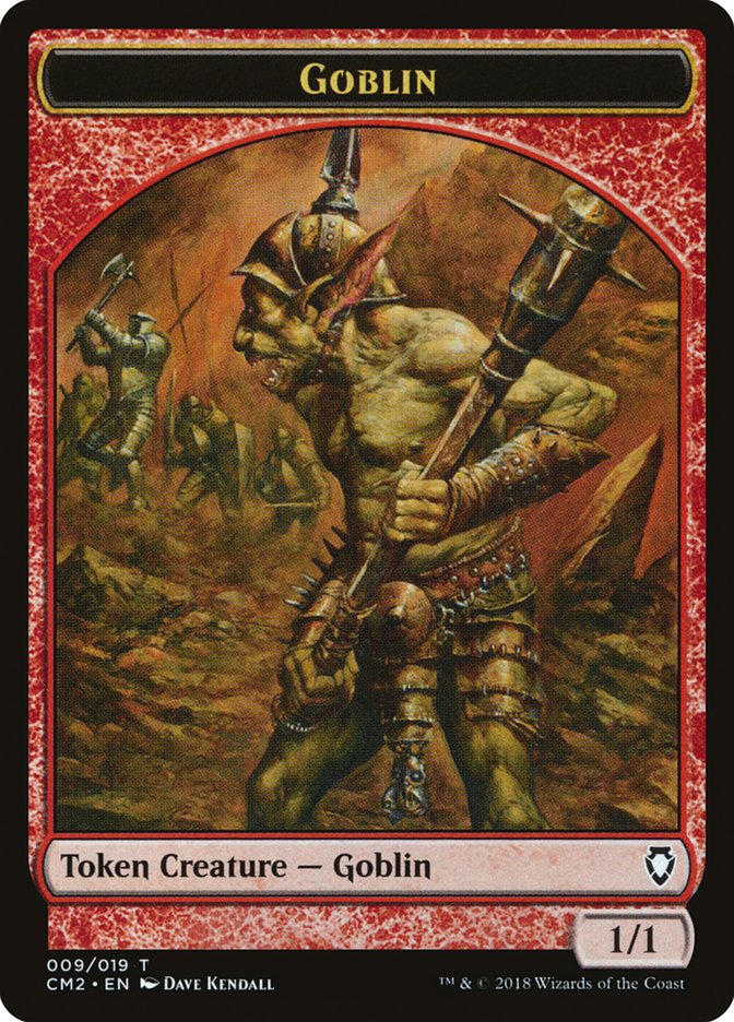 Goblin Token [Commander Anthology Volume II Tokens] | Kessel Run Games Inc. 