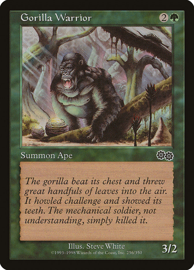 Gorilla Warrior [Urza's Saga] | Kessel Run Games Inc. 