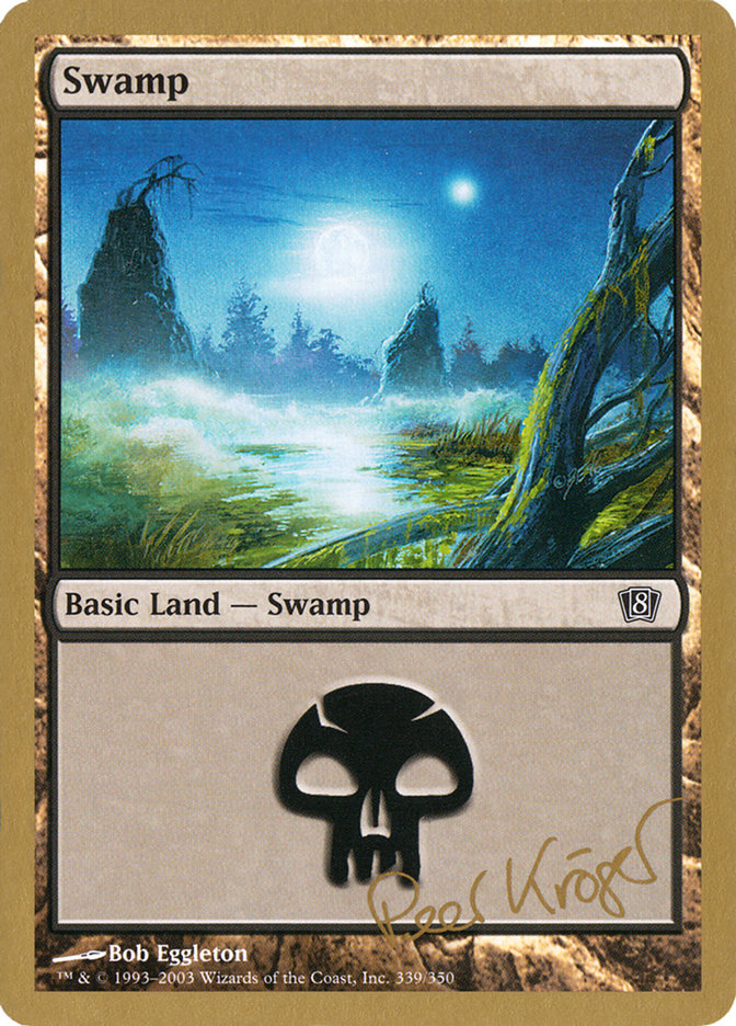 Swamp (pk339) (Peer Kroger) [World Championship Decks 2003] | Kessel Run Games Inc. 