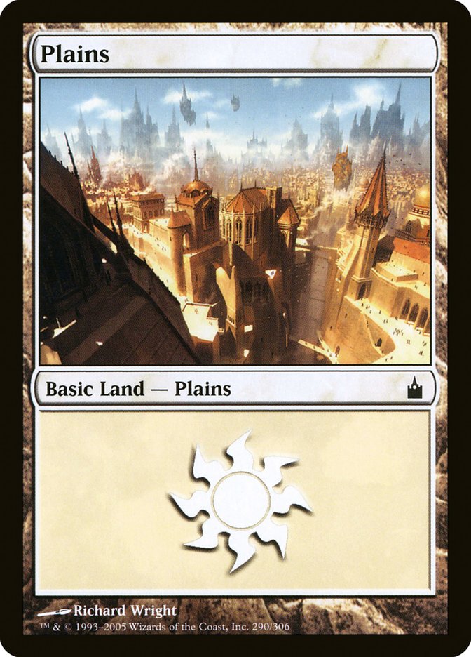 Plains (290) [Ravnica: City of Guilds] | Kessel Run Games Inc. 