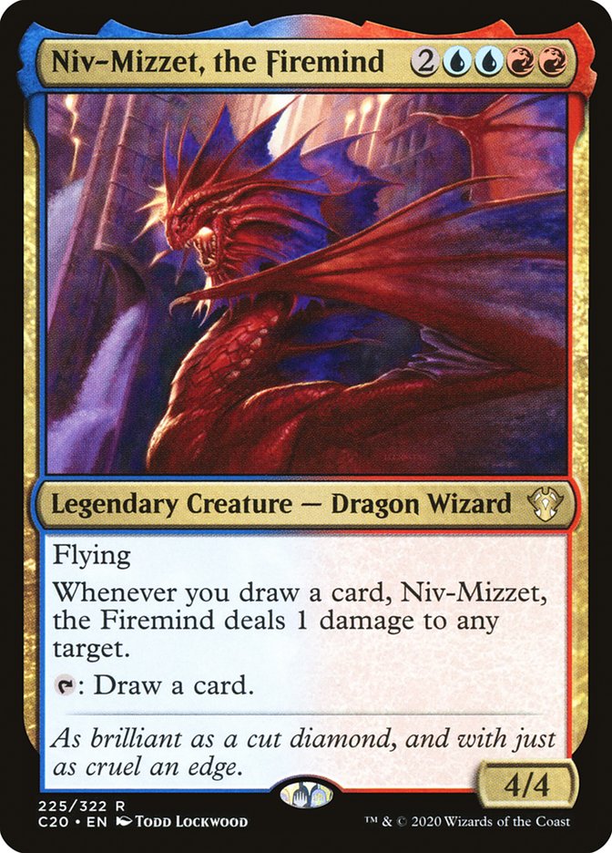 Niv-Mizzet, the Firemind [Commander 2020] | Kessel Run Games Inc. 