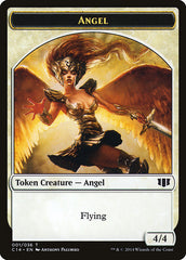 Angel // Cat Double-Sided Token [Commander 2014 Tokens] | Kessel Run Games Inc. 