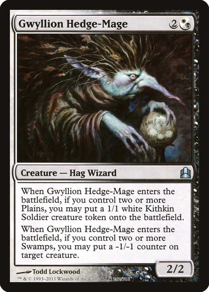 Gwyllion Hedge-Mage [Commander 2011] | Kessel Run Games Inc. 