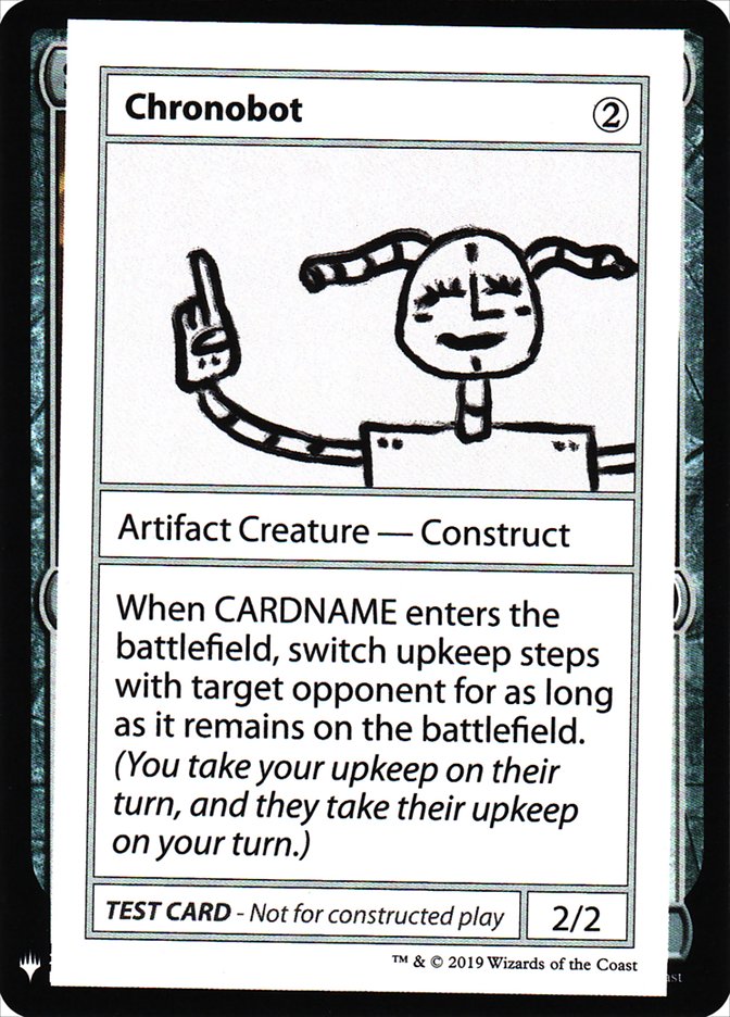 Chronobot [Mystery Booster Playtest Cards] | Kessel Run Games Inc. 