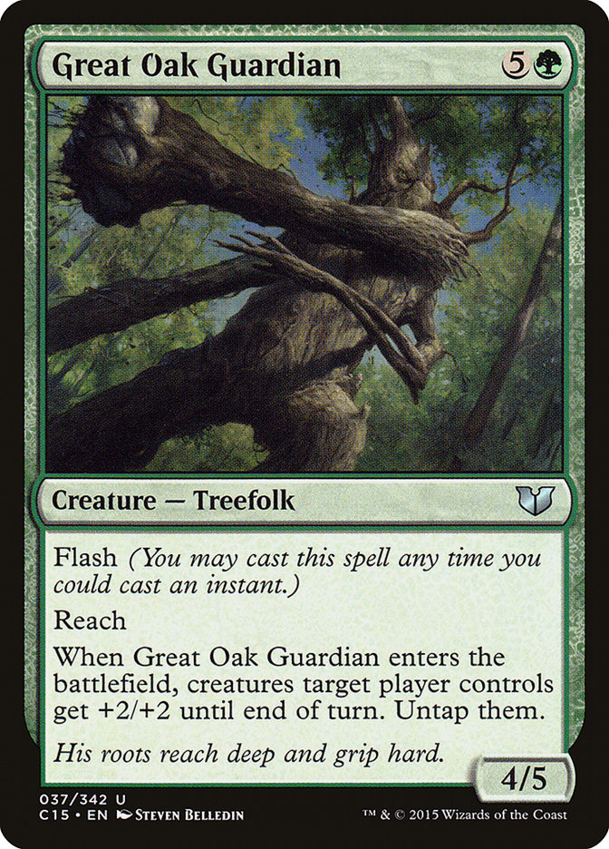 Great Oak Guardian [Commander 2015] | Kessel Run Games Inc. 