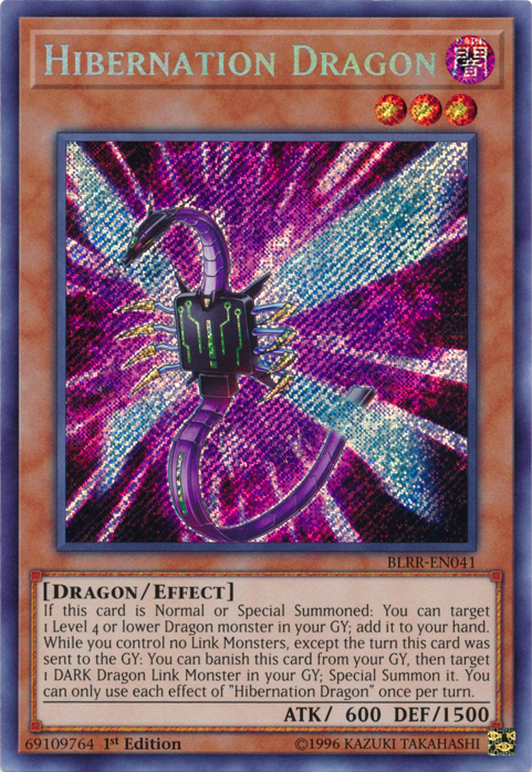 Hibernation Dragon [BLRR-EN041] Secret Rare | Kessel Run Games Inc. 