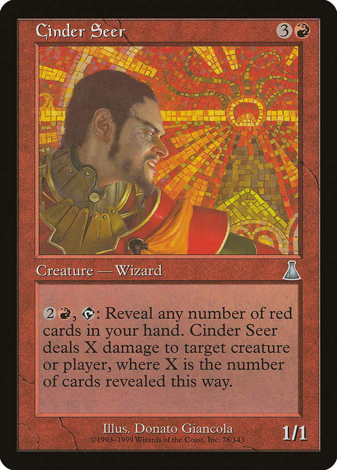 Cinder Seer [Urza's Destiny] | Kessel Run Games Inc. 