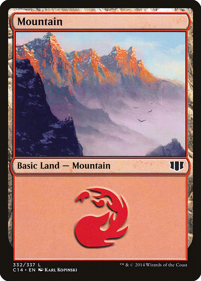 Mountain (332) [Commander 2014] | Kessel Run Games Inc. 