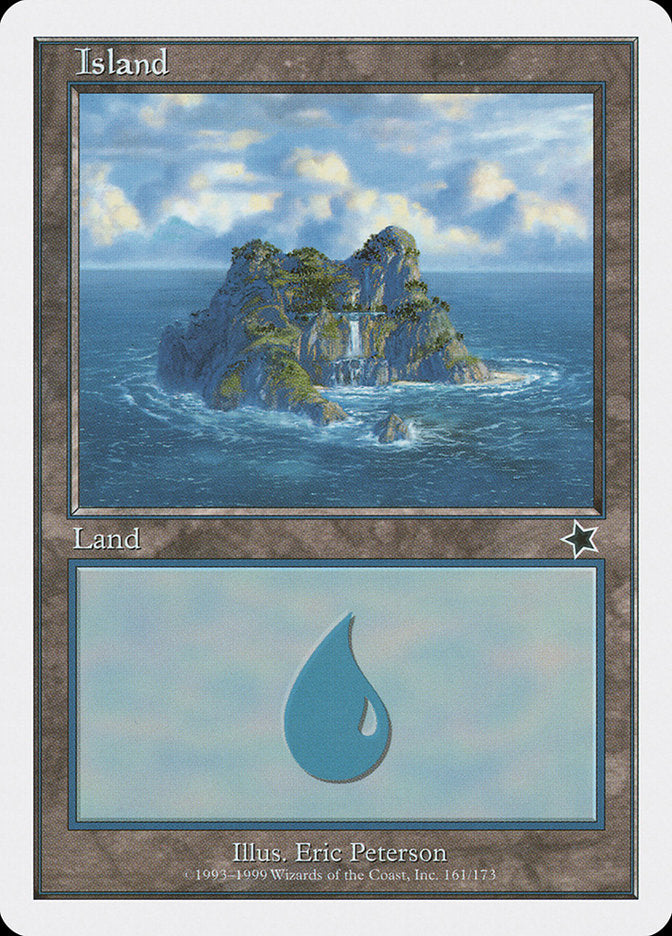 Island (161) [Starter 1999] | Kessel Run Games Inc. 