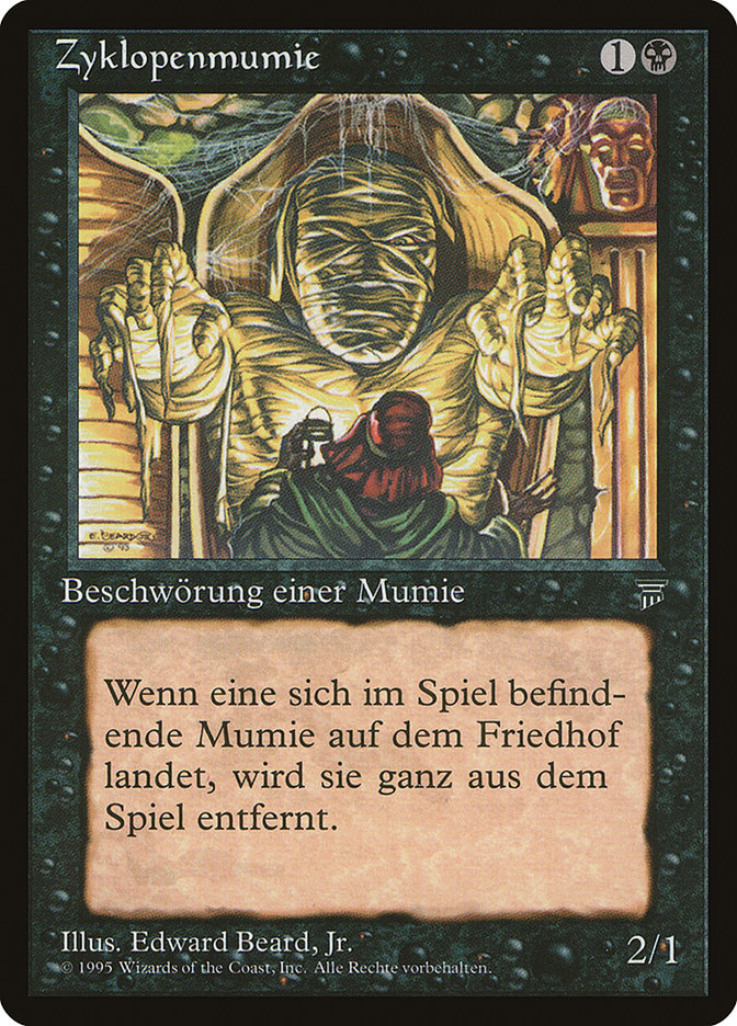Cyclopean Mummy (German) - "Zyklopenmumie" [Renaissance] | Kessel Run Games Inc. 