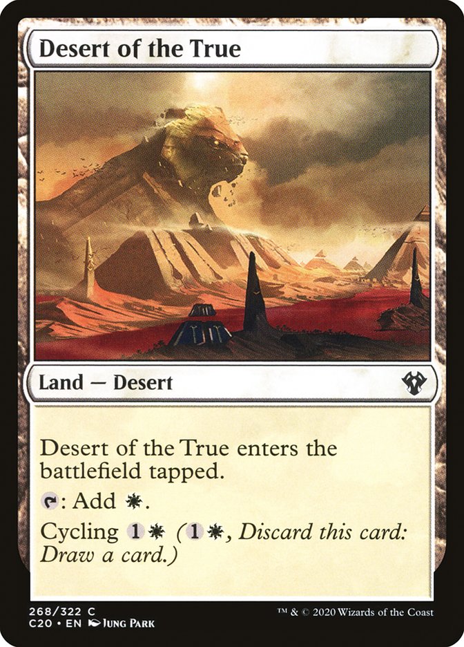 Desert of the True [Commander 2020] | Kessel Run Games Inc. 