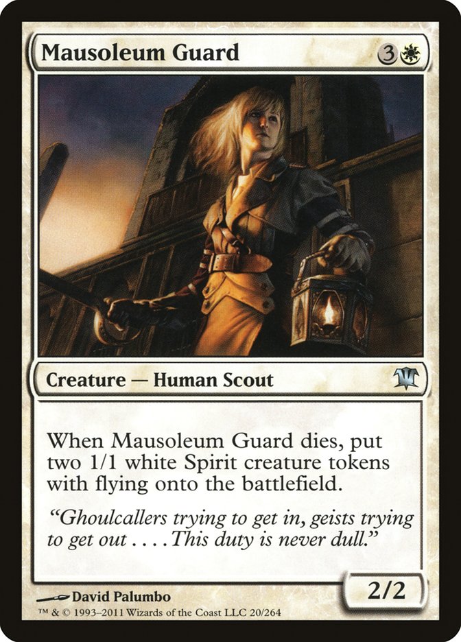 Mausoleum Guard [Innistrad] | Kessel Run Games Inc. 