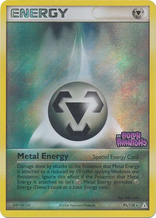 Metal Energy (95/110) (Stamped) [EX: Holon Phantoms] | Kessel Run Games Inc. 