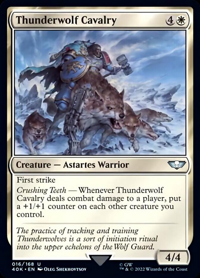 Thunderwolf Cavalry [Warhammer 40,000] | Kessel Run Games Inc. 