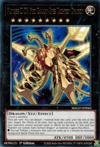 Number C107: Neo Galaxy-Eyes Tachyon Dragon [MAGO-EN063] Rare | Kessel Run Games Inc. 