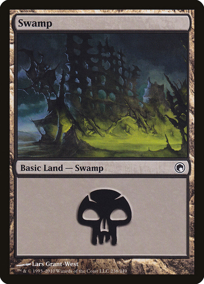 Swamp (238) [Scars of Mirrodin] | Kessel Run Games Inc. 