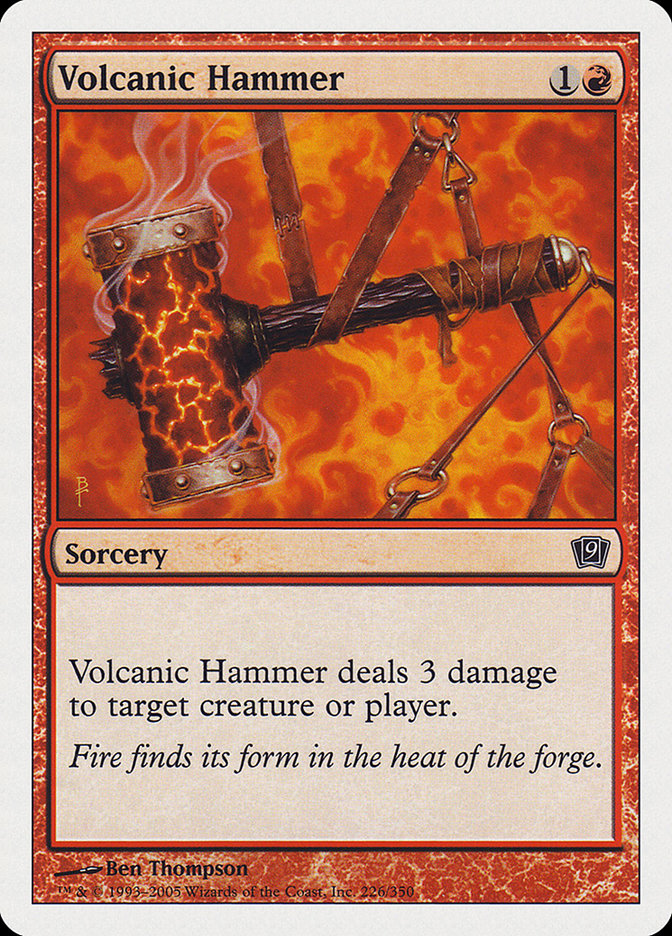 Volcanic Hammer [Ninth Edition] | Kessel Run Games Inc. 