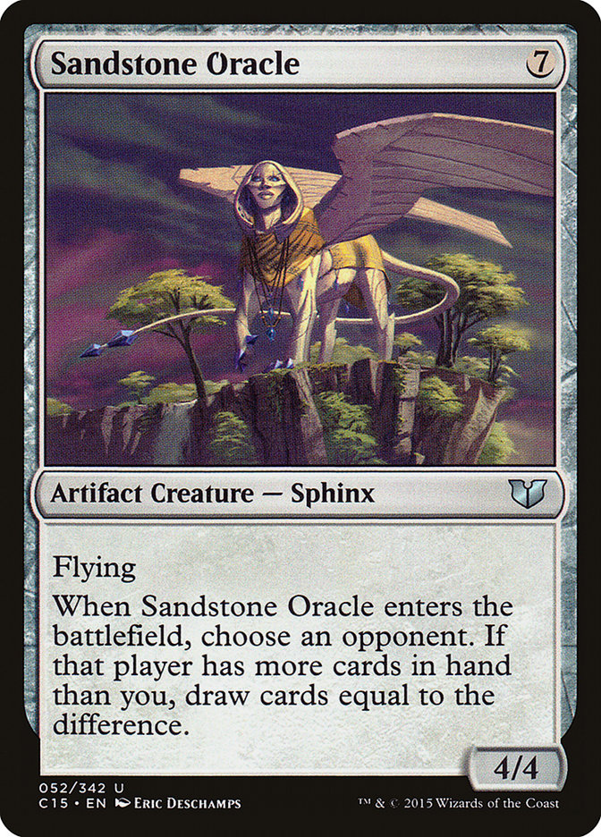 Sandstone Oracle [Commander 2015] | Kessel Run Games Inc. 