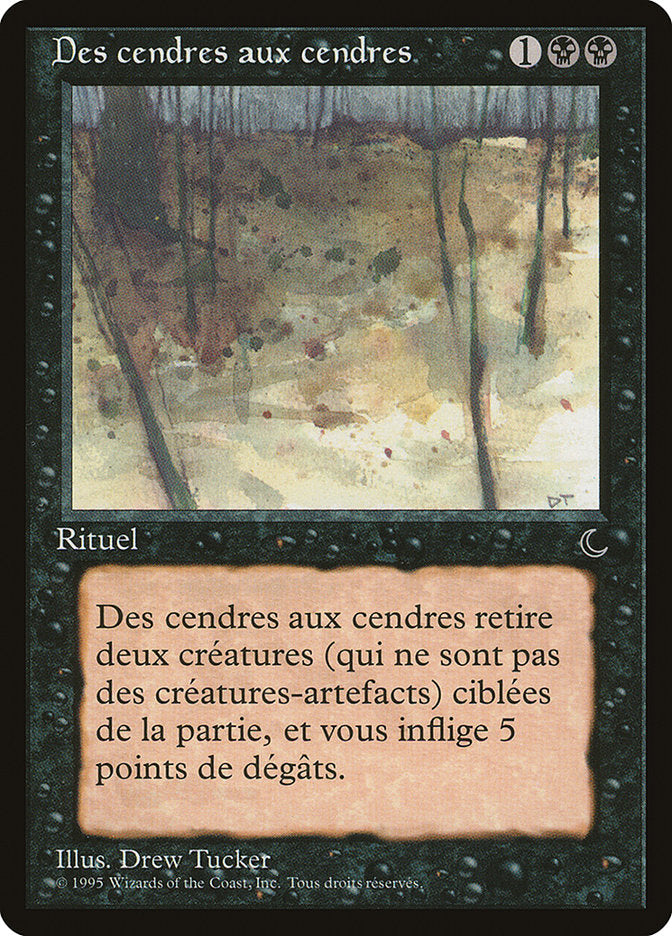 Ashes to Ashes (French) - "Des cendres aux cendres" [Renaissance] | Kessel Run Games Inc. 