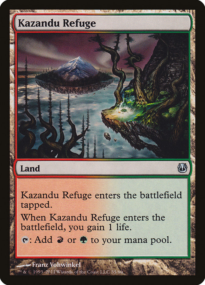 Kazandu Refuge [Duel Decks: Ajani vs. Nicol Bolas] | Kessel Run Games Inc. 