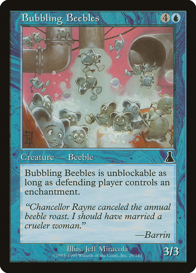 Bubbling Beebles [Urza's Destiny] - Kessel Run Games Inc.  | Kessel Run Games Inc. 