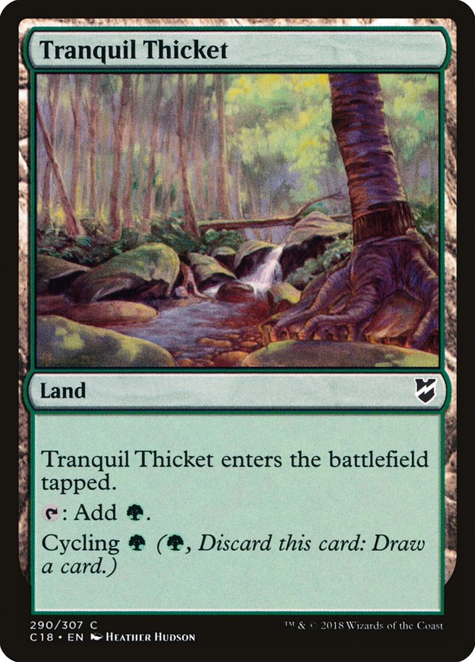 Tranquil Thicket [Commander 2018] | Kessel Run Games Inc. 