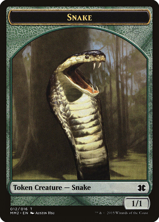 Snake Token [Modern Masters 2015 Tokens] | Kessel Run Games Inc. 
