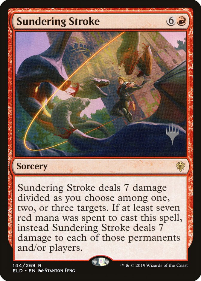 Sundering Stroke (Promo Pack) [Throne of Eldraine Promos] | Kessel Run Games Inc. 