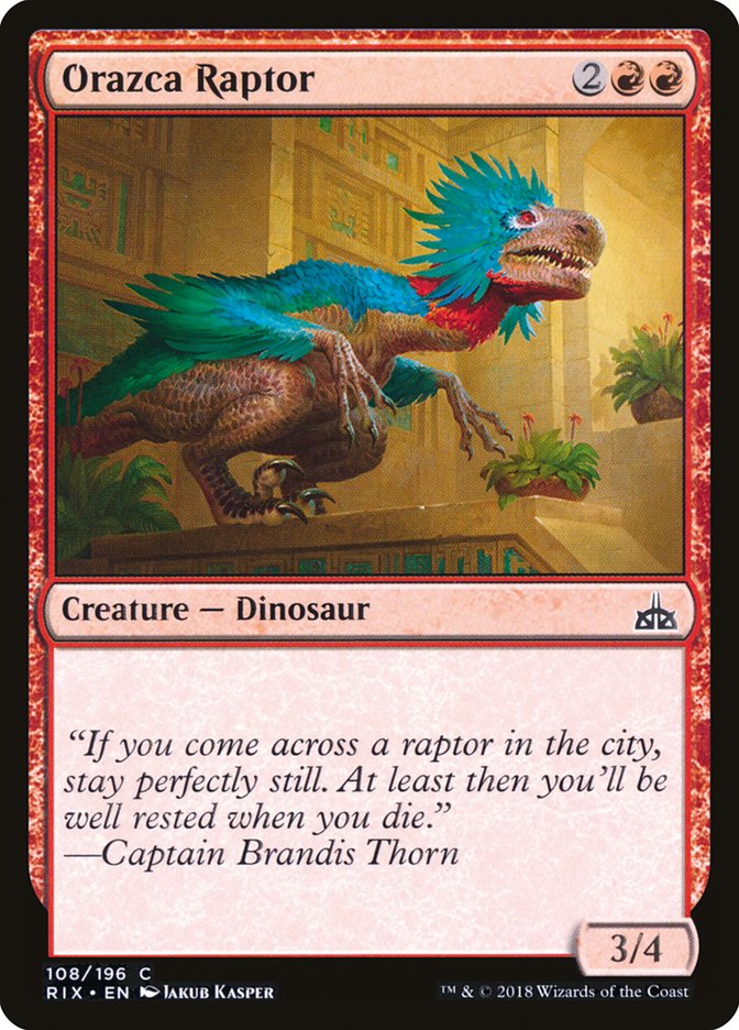 Orazca Raptor [Rivals of Ixalan] | Kessel Run Games Inc. 