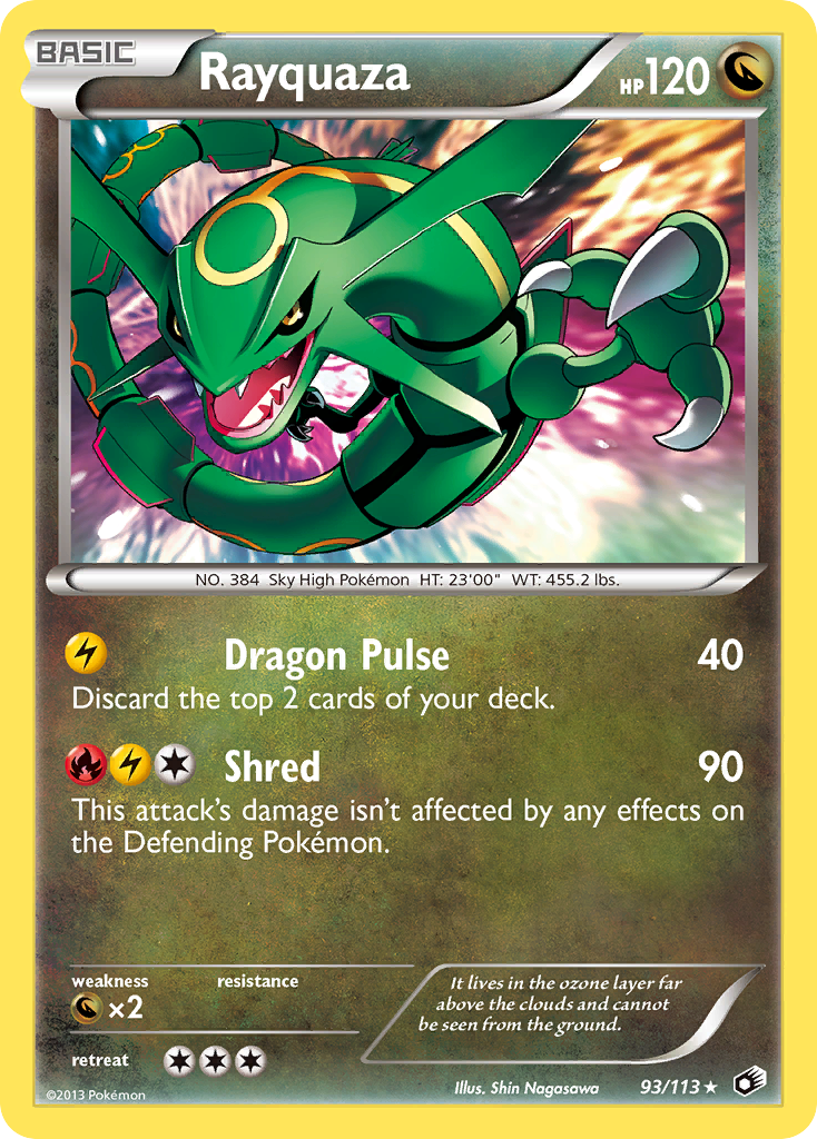 Rayquaza (93/113) [Black & White: Legendary Treasures] | Kessel Run Games Inc. 