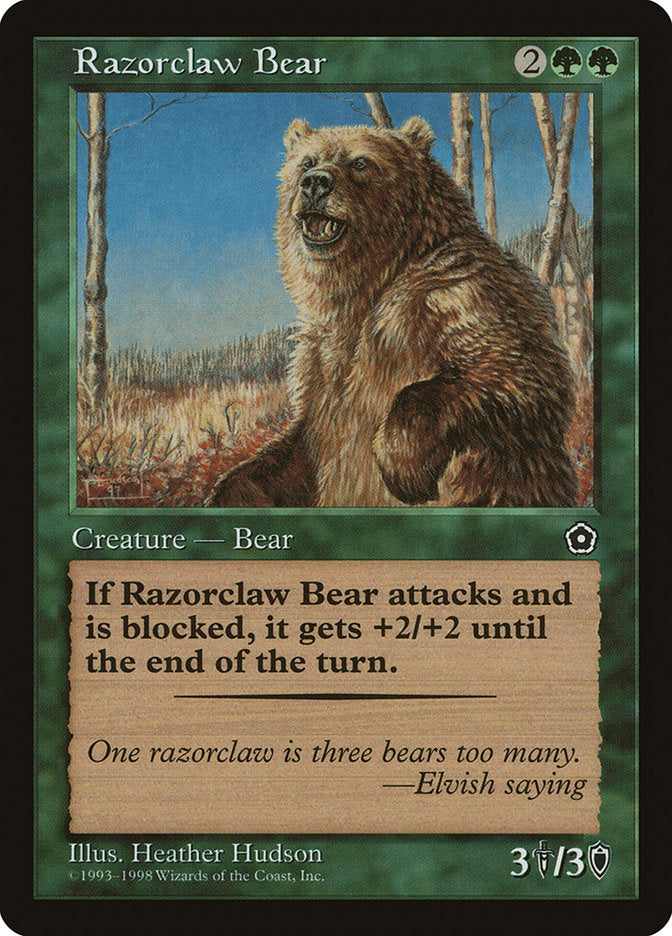 Razorclaw Bear [Portal Second Age] | Kessel Run Games Inc. 