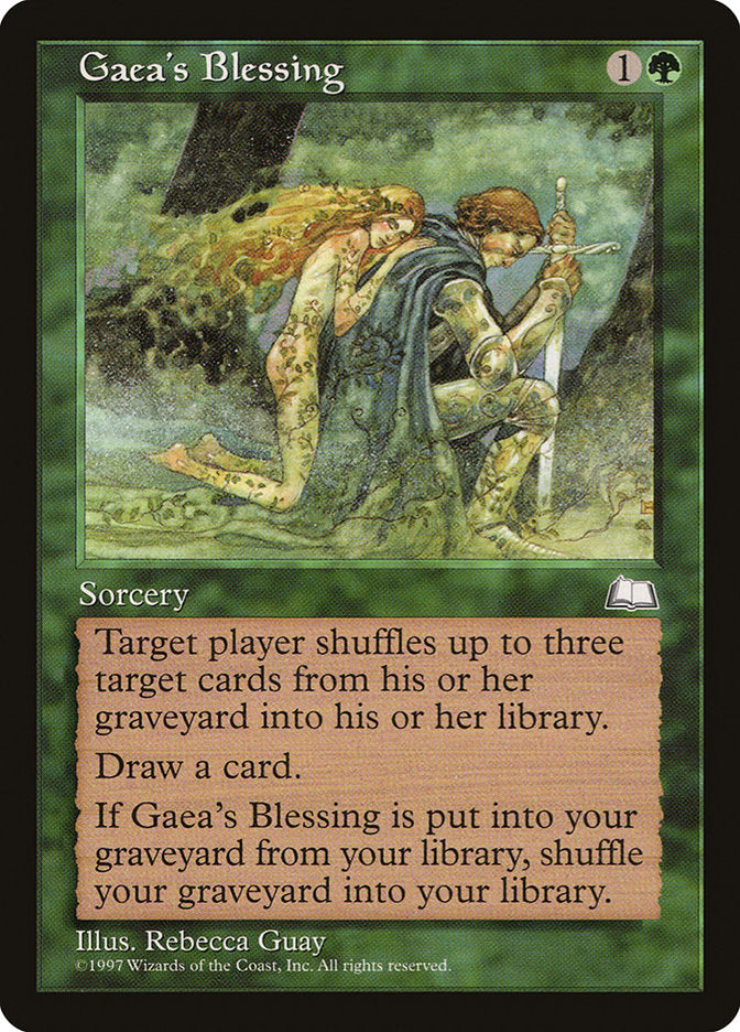 Gaea's Blessing [Weatherlight] | Kessel Run Games Inc. 