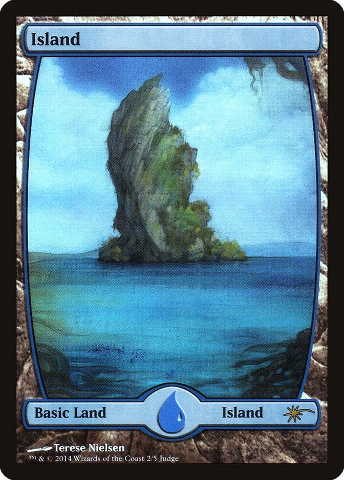 Island (2★) [Judge Gift Cards 2014] | Kessel Run Games Inc. 