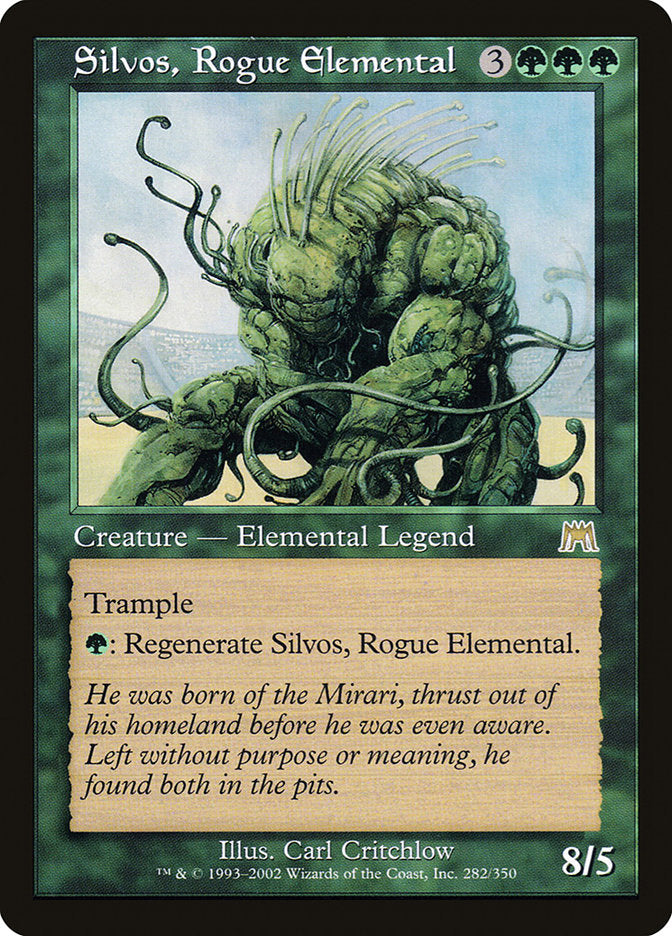 Silvos, Rogue Elemental [Onslaught] | Kessel Run Games Inc. 