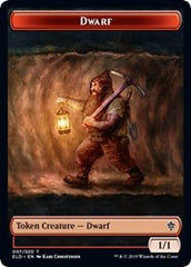 Dwarf // Food (16) Double-Sided Token [Throne of Eldraine Tokens] | Kessel Run Games Inc. 