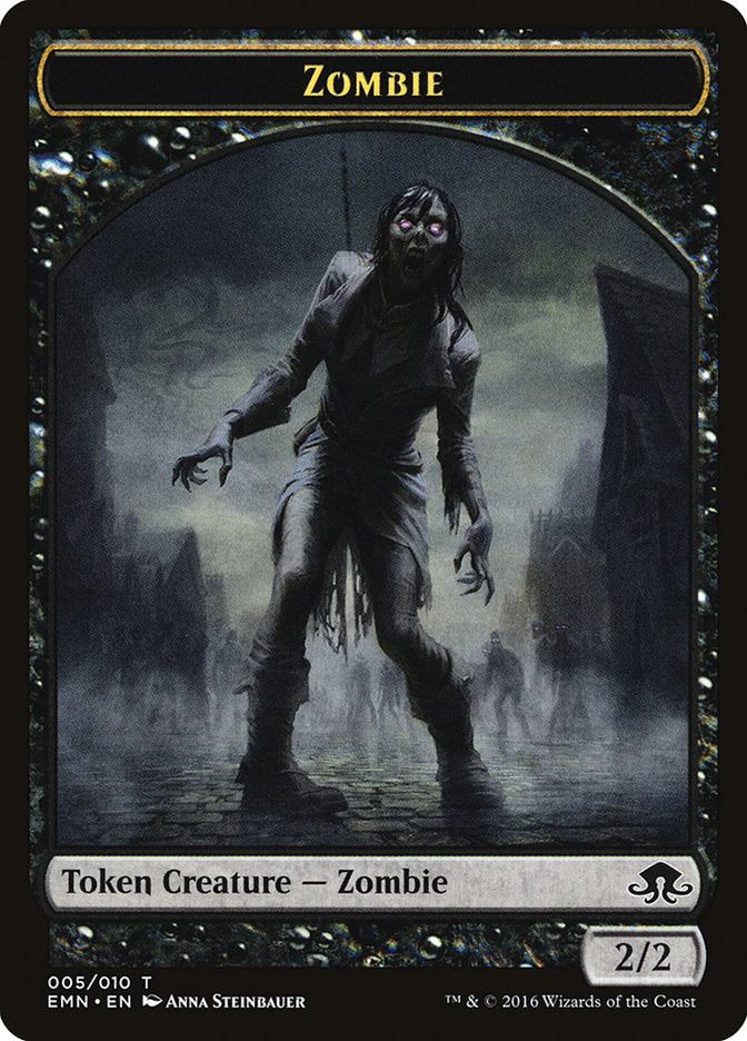 Zombie Token (005/010) [Eldritch Moon Tokens] | Kessel Run Games Inc. 
