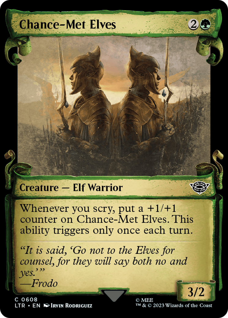 Chance-Met Elves [The Lord of the Rings: Tales of Middle-Earth Showcase Scrolls] | Kessel Run Games Inc. 