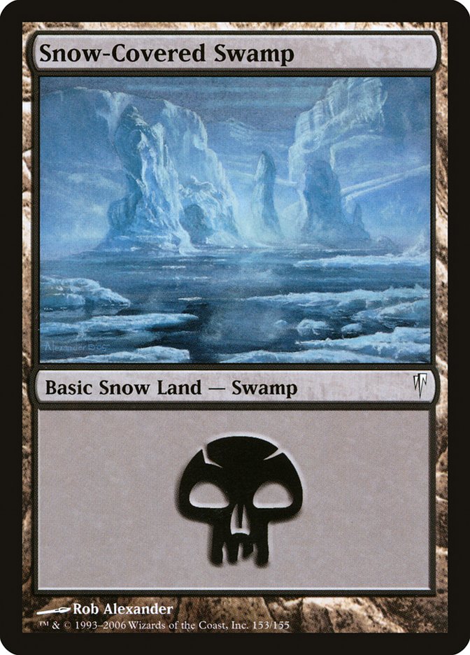 Snow-Covered Swamp [Coldsnap] | Kessel Run Games Inc. 