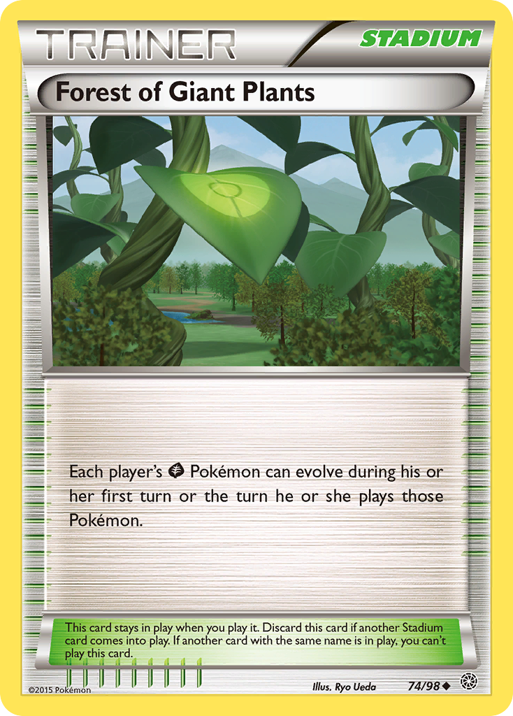 Forest of Giant Plants (74/98) [XY: Ancient Origins] | Kessel Run Games Inc. 