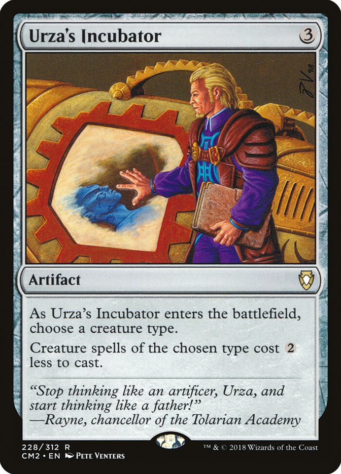 Urza's Incubator [Commander Anthology Volume II] | Kessel Run Games Inc. 