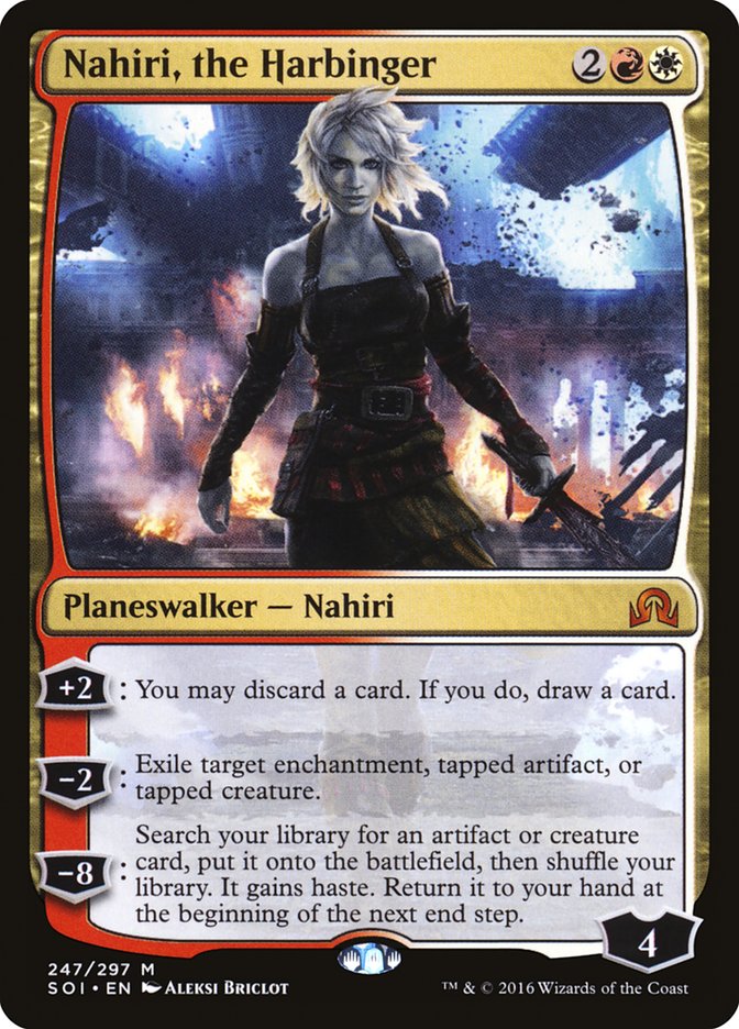 Nahiri, the Harbinger [Shadows over Innistrad] | Kessel Run Games Inc. 