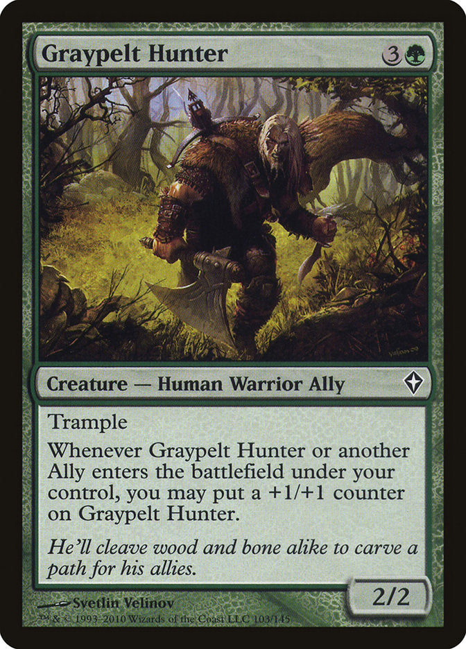 Graypelt Hunter [Worldwake] | Kessel Run Games Inc. 