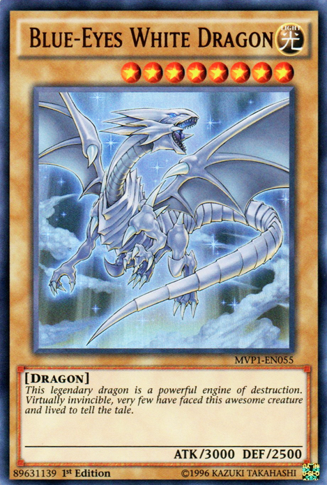 Blue-Eyes White Dragon [MVP1-EN055] Ultra Rare | Kessel Run Games Inc. 
