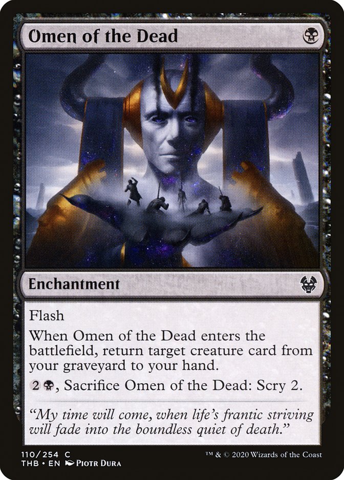 Omen of the Dead [Theros Beyond Death] | Kessel Run Games Inc. 