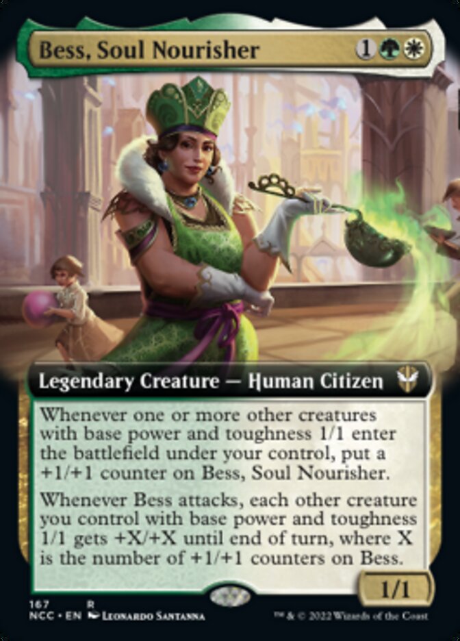 Bess, Soul Nourisher (Extended Art) [Streets of New Capenna Commander] | Kessel Run Games Inc. 