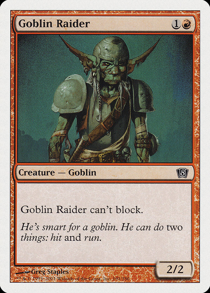 Goblin Raider [Eighth Edition] | Kessel Run Games Inc. 