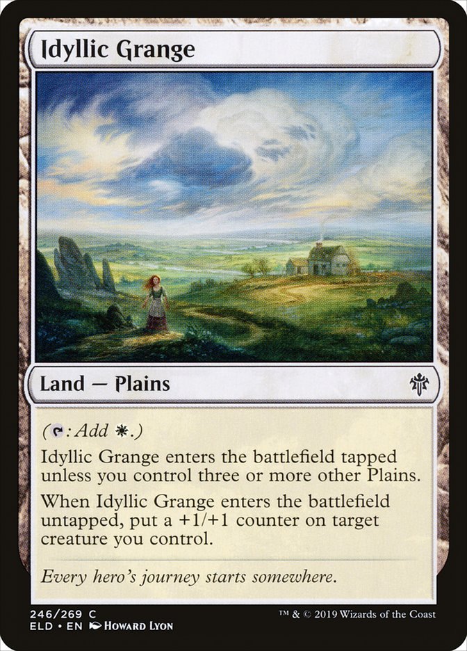 Idyllic Grange [Throne of Eldraine] | Kessel Run Games Inc. 